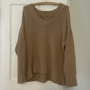 brown aerie sweater